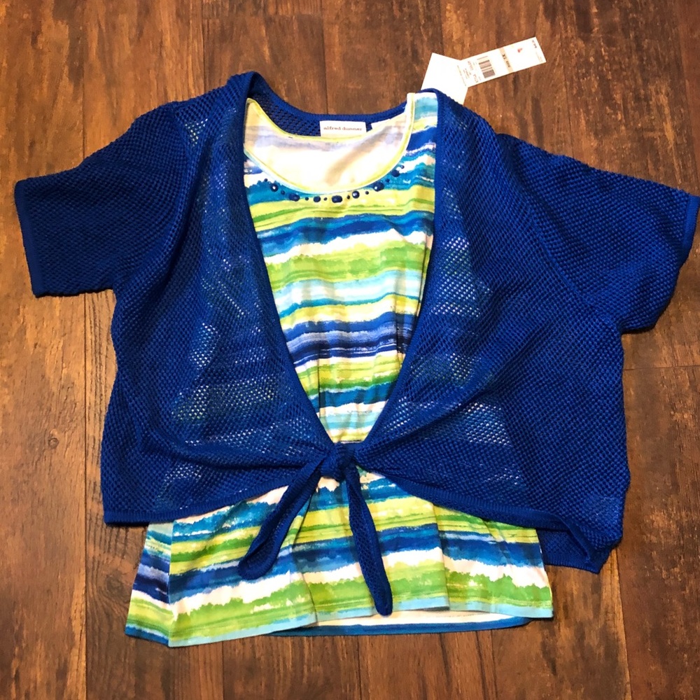 ‼️🆕 Alfred Dunner Blouse 1X